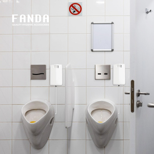 Distributeur automatique de désinfectant pour urinoir en plastique moderne pour utilisation en centre commercial - Product Image 3