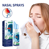 Nouveau spray nasal et pour la sinusite, rhinite allergique liquide - Aide à la respiration, nez qui coule, congestion nasale