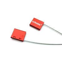 Câble de verrouillage sécurisé US-CC181 réglable et numéroté pour camion, 1,8 mm, avec serrure à câble