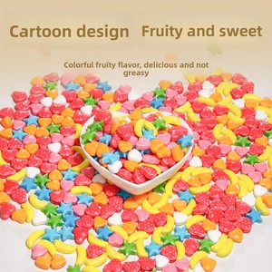 Caramelle Dure Pressate Colorate a Forma di Stella, Cuore <span class=keywords><strong>e</strong></span> <span class=keywords><strong>Luna</strong></span>, Gusto Frutta Dolce <span class=keywords><strong>e</strong></span> Aspro, per Feste di Bambini - Product Image 2