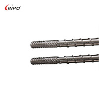Vis et Cylindres d'Extrusion Monovis Haute Précision Ripo pour Applications de Tuyaux en HDPE/ABS/EVA/PPR et Polystyrène, Alliage 38CrMoALA