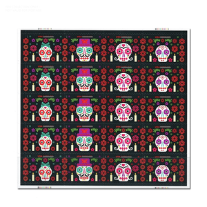 Autocollants US violets Grand Aaron British Roll Forever, thème USA, postales, oncles, anciens formats vintage, timbres-poste, étiquettes US - Product Image 4