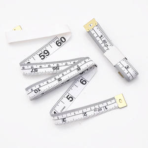 柔性双面柔软裁缝面料定制标志迷你1.5米皮革身体数字卷尺测量 - Product Image 5