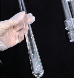 고온 저항성 둥근 바닥 투명 석영 유리 시험관 - Product Image 1