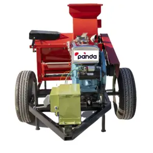 Populaire Gecombineerde Maïsschiller En Dorsmachine Combineren Machine Voor Tractor Aangedreven