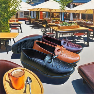 Otoño primavera mujer cómodos <span class=keywords><strong>zapatos</strong></span> planos ligeros Original Bale para damas de mediana edad y mayores al por <span class=keywords><strong>mayor</strong></span> - Product Image 4