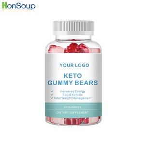 Gummies Keto à faible teneur en glucides pour adultes, soin de beauté amincissant et éclaircissant la peau - Product Image 1