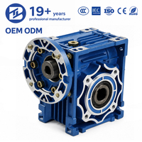 Moteur à engrenages Bioté 0,75 kW, réducteur à vis sans fin NMRV IEC 80M, moteur électrique à bride B5, réducteur de vitesse industriel