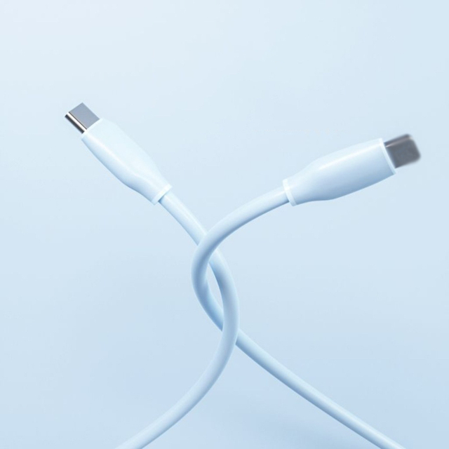 High Quality 60W Liquid Silicone C To C Cable Fast Charging Usb Type c Cable 1M 2M Fast Charging Data Cable