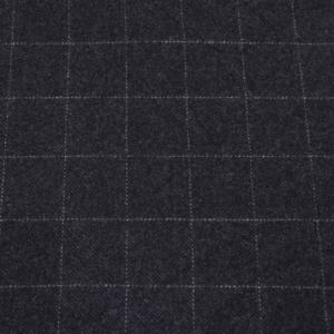 En Stock pas cher prix haute qualité poids léger Plaids Style marine couleur <span class=keywords><strong>laine</strong></span> polyester mélangé tissu pour pardessus veste à capuche - Product Image 2