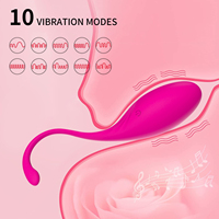 Ei-Vibrator mit Fernbedienung zur G-Punkt-Stimulation Vibrierende Eier Sexspielzeug für Frauen mit 10 Vibrationsmodi