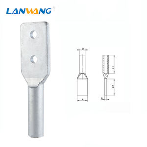 Collier de serrage pour câble d'équipement en aluminium galvanisé série SY, compression large, type de vente en gros, terminal de sertissage hydraulique à cœur - Product Image 1