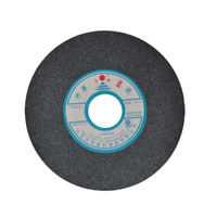 Meule de ponçage de surface en oxyde d'aluminium à liant céramique, grain 46, dureté L, 6 pouces, prix usine, pour débavurage de métaux ferreux sur banc