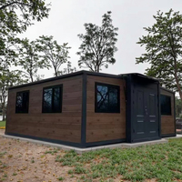 Vente en gros de maison conteneur extensible de 40 pieds de luxe appartement préfabriqué modulaire en bois bureau chambre à coucher extérieur entrepôt d'hôtel bon marché