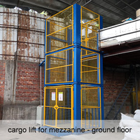 Ascenseur hydraulique industriel général 3000 kg personnalisé avec clôture de sécurité