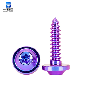 Chất lượng cao M4 M5 Titan Tự Khai thác vít nhà máy trực tiếp tốt Chủ Đề Phụ Kiện Xe Máy Vít đo lường số liệu - Product Image 1