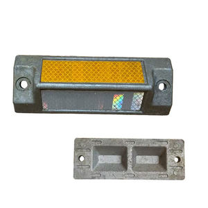 Avertissement de circulation goujon de route réfléchissant sécurité routière reflète coque en aluminium goujon de route veilleuse goujon de route - Product Image 5