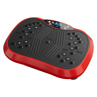 Équipement de fitness à domicile, plaque vibrante pour tout le corps, machine d'exercice, bandes de résistance, télécommande, équipement de fitness à domicile