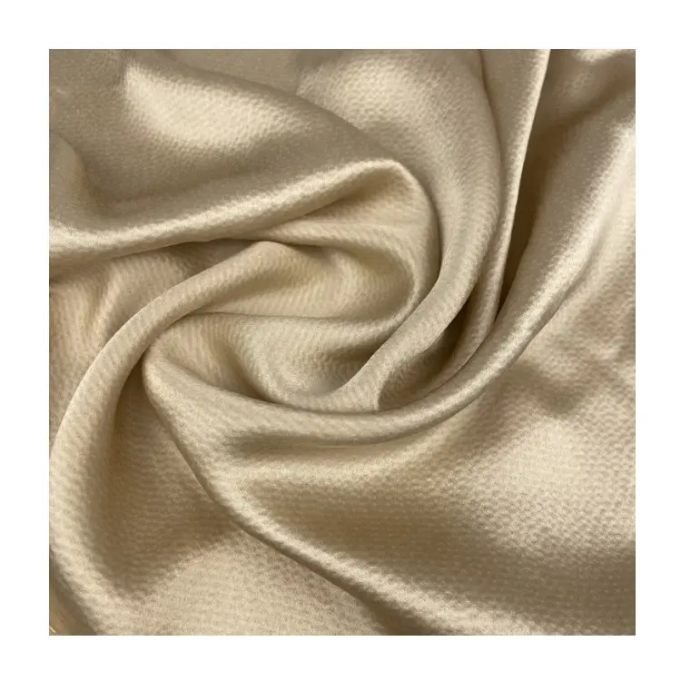 Luxury fabric silk charmeuse satin Italian jacquard silk mulberry fabric 100% silk fabric for dress skirt