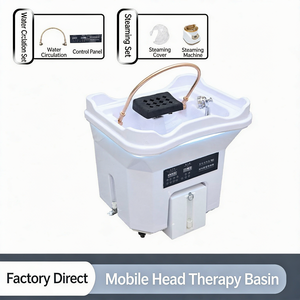 Lavacabezas Portátil Eléctrico para Salón de Belleza, Unidad de Terapia Capilar Móvil - Product Image 4