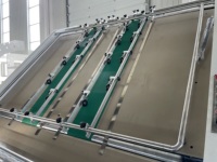 Laminateur de flûtes entièrement automatique, machine à laminer le carton ondulé pour la production de boîtes en carton