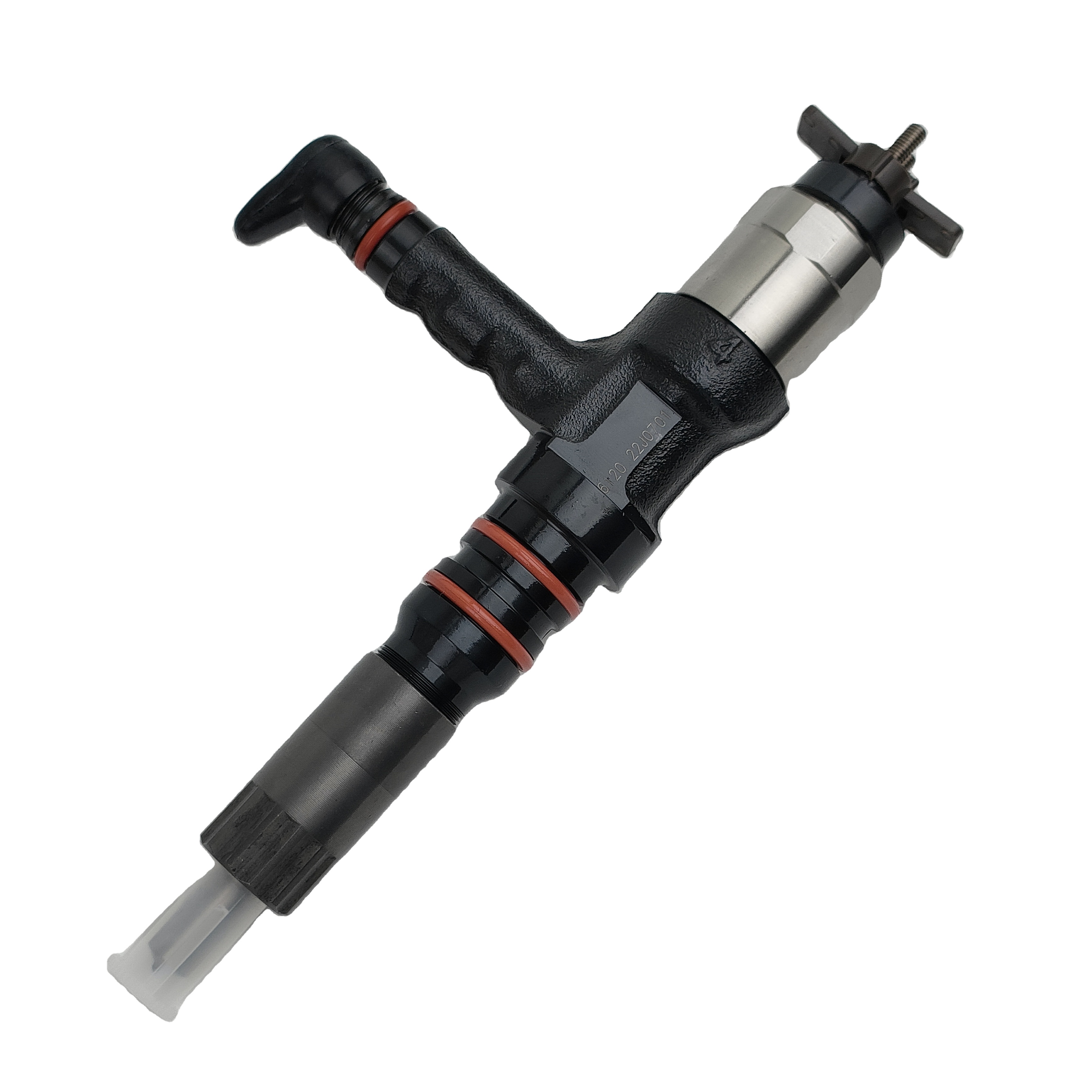 High Quality Diesel Common Rail Injector 095000-6120 095000-612# Diesel Fuel Injection Nozzle 6261-11-3100 For KOMATSU 6D140