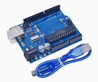   Placa de Desarrollo R3 Estilo Original con un Cable USB para Proyectos de Programación Electrónica DIY, Educación Estudiantil y Robótica