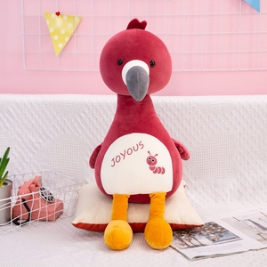 Venta al por mayor simulación guacamayo peluche pájaro simulación zoológico cresta Ibis peluche juguete regalos para niños - Product Image 5