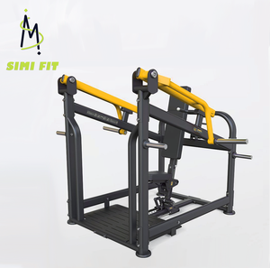 Presse à épaules à charge libre série SM MXP Pro, machine de musculation professionnelle pour l'entraînement des groupes musculaires des épaules - Product Image 1