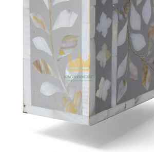 Table basse incrustée de nacre faite à la main du Vietnam-Meubles en bois artistiques pour la décoration intérieure - Product Image 4