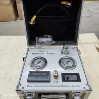 Testeur de jauge de température de débit de pression hydraulique d'étalonnage portable Myht-1-5 testeur hydraulique