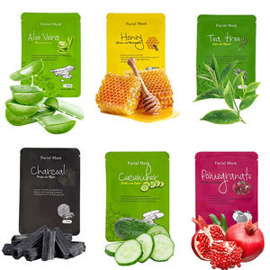 Masques en <span class=keywords><strong>tissu</strong></span> de charbon de bois <span class=keywords><strong>hydratant</strong></span> OEM ODM disponible en usine - Product Image 4