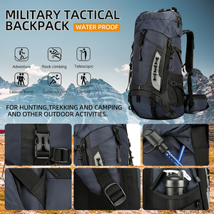 Custom Logo Large Capacity Durable Pack Bag Outdoor Hiking <b>Backpack</b> - Product Image 5