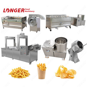 เครื่องทำเ<span class=keywords><strong>ฟ</strong></span>รนช์<span class=keywords><strong>ฟ</strong></span><span class=keywords><strong>ราย</strong></span>ส์ เครื่องทอดมันฝรั่งแผ่น เครื่องผลิตมันฝรั่งทอด เครื่องจักรโรงงานผลิตมันฝรั่งทอดสำหรับ<span class=keywords><strong>ขาย</strong></span> - Product Image 1