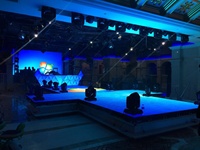 P3.9 Panneaux interactifs de blocs de carreaux de danse Module d'écran d'affichage à LED pour piste de danse Affichage de location à LED pour piste de danse