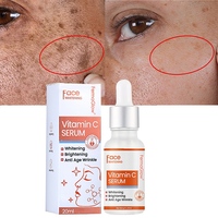 Sérum Visage Éclaircissant et Unifiant au Niacinamide et Acide Hyaluronique, enrichi en Vitamine C Fermentée, pour les Taches Brunes, le Teint Terne et l'Uniformité du Teint