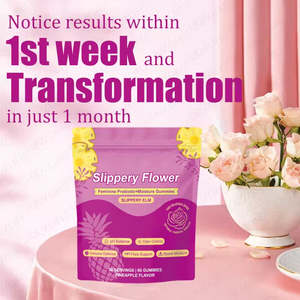 Gummies probiotiques pour femmes, faibles en sucre, véganes, saveur ananas, prêts à être expédiés, livraison rapide, faible MOQ, prix de gros, 60 pièces - Product Image 3