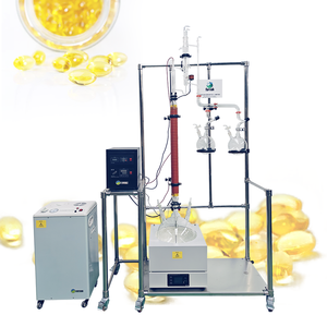 For CE-Certified 316L Stainless Steel 200L Automatic Vacuum Fractionating Column Evaporator Reactor -80 Degree High-Vacuum - Product Image 1