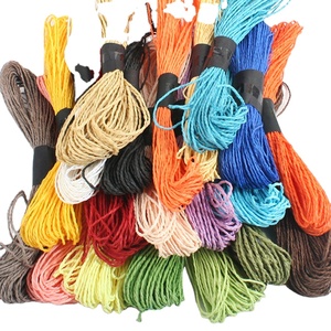 10m Colored Paper Raffia <strong>String</strong> Paper <strong>Twine</strong> Natural Environmentally Friendly Rope Paper Raffia Yarn - Product Image 1