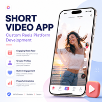 Desarrollo de Aplicaciones para Crea de Videos Cortos Personalizados para iOS y Android con Grabación, Edición, Filtros, Efectos y Análisis de Creadores