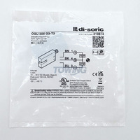 Di-soric OGU 005 penghalang cahaya garpu G3-T3, pembukaan garpu 5mm panjang kaki 16.8mm 14000Hz dorong tidak ada NC Switchable IO-Link M8 3-pin