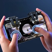 El Gatillo para Juegos Móviles G21 es un Control Ergonómico Retráctil con Botones Auxiliares y Botones Mecánicos para Juegos Móviles