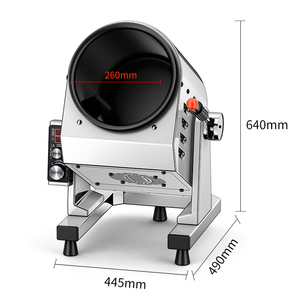 Máquina de Cocina Automática Comercial de 3500W, Máquina Eléctrica para Saltear con Tambor Giratorio para <span class=keywords><strong>Restaurante</strong></span> - Product Image 6
