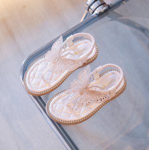 Chaussures pour enfants en gros, chaussures de princesse à bout orné de strass - Product Image 4