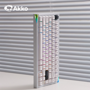Akko khoáng 01 thông qua tùy chỉnh bàn phím cơ khí 75% bố trí 8000mAh pin lớn nhanh chóng Công cụ miễn phí tháo rời CNC nhôm trường hợp - Product Image 1