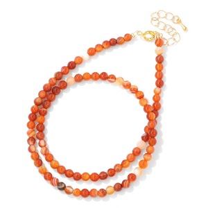 Collier en perles d'améthyste naturelle personnalisé en gros, perles boule de 4 mm, cristal de guérison bohème, cadeau, petites commandes - Product Image 2