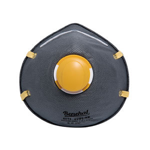 <span class=keywords><strong>Respirator</strong></span> aktif karbon <span class=keywords><strong>FFP1</strong></span>, <span class=keywords><strong>Respirator</strong></span> sekali pakai dengan masker setengah wajah tahan debu, kartrid katun untuk perlindungan debu - Product Image 4