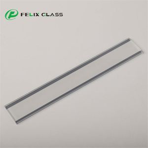 Felix Glass - Bande de verre trempé personnalisée avec impression sérigraphique pour éclairage LED mural linéaire - Product Image 4