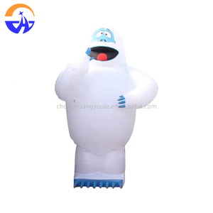 Nouveau Monstre des Neiges Gonflable Géant à Thème Dessin Animé Multicolore avec Lumières LED et Ventilateur Intégré pour Extérieur AC - Product Image 6