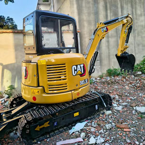 Mini-excavatrice d'occasion haute performance et économique de 3,5 tonnes, modèle Cat 303.5e, avec peu d'heures de fonctionnement, en stock. - Product Image 1